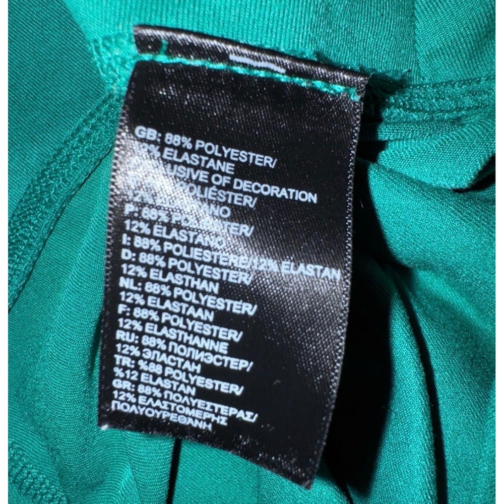 The North Face Hatha Capri Leggings Women's Size L Conifer Teal Gorpcore EUC - Picture 6 of 6